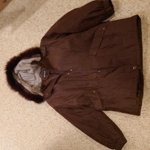 VINTAGE Bromley Sport REAL FUR jacket